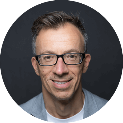 Headshot of Jim Delkousis, CEO & Founder, PERSUIT
